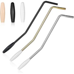 3Pcs Whammy Bar for Electric Guitar 6 MM Thread Fender Tremolo Arm Vibrato Arm Metal Single Tremolo Arm with Tip Electric Guitar for Electric Guitar Tremolo System