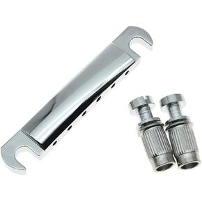 Chrome LP Electric Guitar Tune-o-matic Roller Saddle Bridge for Les Paul SG