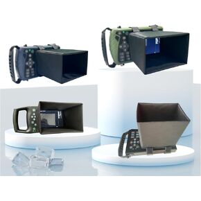 Portable ultrasonic machine sunshade cover, suitable for 5-6 inch screens, compatible with multiple ultrasound brands for clearer image observation outdoors.