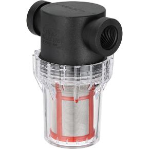 PATIKIL G1/2" Water Pump Strainer Filter, Pipe Water Pump Strainer with 200 Mesh Stainless Steel Filter Screen for Irrigation