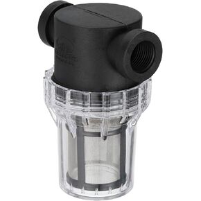 PATIKIL G1/2" Water Pump Strainer Filter, Pipe Water Pump Strainer with 100 Mesh Stainless Steel Filter Screen for Garden