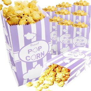 CUSINIUM 1oz Pink Paper Popcorn Bags (100-pack) - Carnival Theme - Customizable