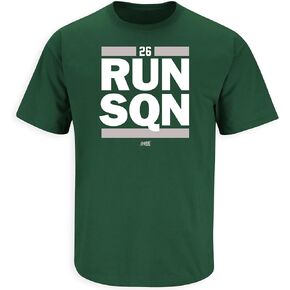 Smack Apparel Run SQN T-Shirt for Philadelphia Football Fans (SM-5XL)