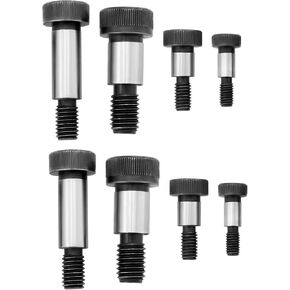 The Lord of the Tools 20Pcs Socket Shoulder Bolts M5 M6 M8 M10 Hexagon12.9 High Tensile Carbon Steel Shoulder Bolts for Textile Hydraulic Machinery Industries