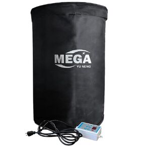 Drum Heater,Industrial Grade/Weather Resistant Drum Heating Blanket,30 Gallon Drum Heater Fixed Thermostat 150℉,Insulated Band Heater Pail Heater Barrel Heater