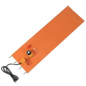 QWORK 5 Gallon Barrel Heater Band, 800 Watt 120 Volt, 10.4" x 33.8"