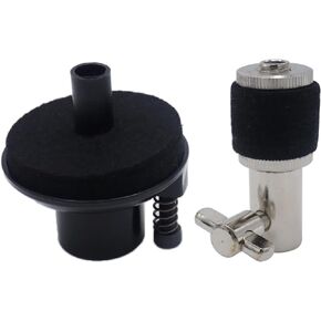 CashBeat 2PCS Hi-Hat Clutch and Cymbal Seat Holder Set, 19mm Replacement Parts Accessories for Jazz Drum Kit, Compatible with Most Standard Hi-Hat Stands