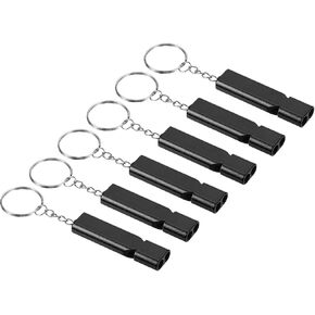 PATIKIL Survival Whistle, Loud Sound Aluminum Outdoor Safety Whistle for Camping Hiking