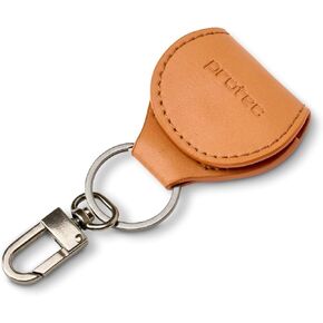 Protec AirTag/Guitar Pick Key Ring, Cognac, Model L2CN