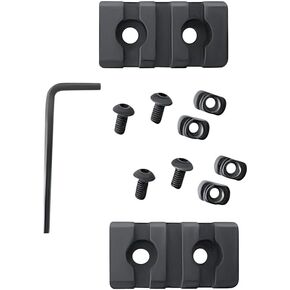 GOTICAL 3 Slot M-Lok Aluminum Picatinny Rail Section Three Slots for M-Lok Handguard 2 Pieces