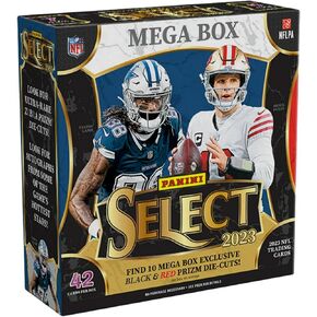 2023 Panini Select Football Trading Cards Mega Box