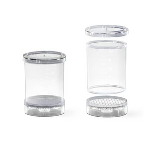 OMICRON™ Filtration Unit with Absorbent Pad, 0.45 µm CN White Membrane Gridded with 100 mL Funnel, Sterile (Individually Packed) 48 Pcs (Closeley Similar to 4801 or EFHAW100IP or 16D01-10-06-TG)