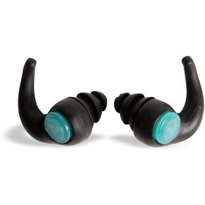 Arena Unisex Junior Swim Earplugs Swimmers Moldable Comfortable Soft Silicone Water Ear Plugs Swim Accessories Girls and Boys Swim Gear Essentials, Black/Water Blue, 1 Pair