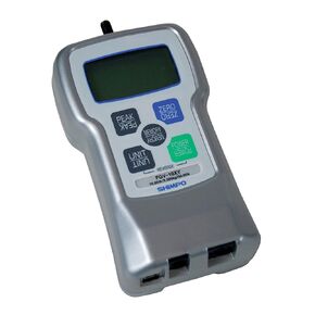 Shimpo FGV-10XY LCD Display Digital Force Gauge, 0.001 lbs Graduation, 10 lbs Range