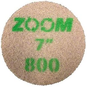 Stone Pro Zoom Diamond Impregnated Pads (D.I.P) 7" - 800 Grit