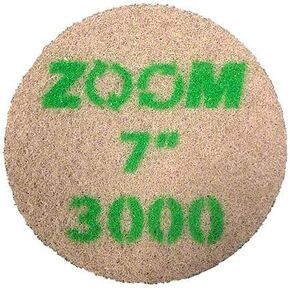 Stone Pro Zoom Diamond Impregnated Pads (D.I.P) 7" - 3000 Grit
