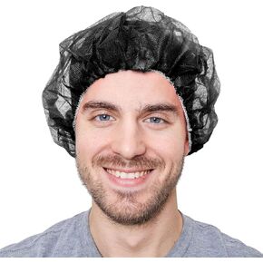 Unisex Polypropylene Bouffant Caps [100 | 1000 | WHITE | BLUE | 21" | 24" | 28"]