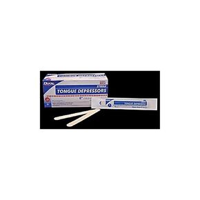 Dukal DUK 9001 Tongue Depressor, Junior, Non-Sterile, 5-1/2" Length (Pack of 500)
