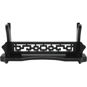 WANLIAN Sword Stand Sword Holder Desktop Samurai Sword Katana Gladiator Sword Rack for Display, Black (4 tier)