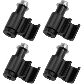 Bicycle Tube Fixed Bicycle Cable Guide Bicycle Cable Tube Bicycle Hydraulic Brake Cable Housing For Mountain Bikes Road Bikes (Black) 4pcs