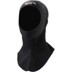 Diving , 3MM Neoprene Protective Diving Hood Wetsuit Hat Surf Divers Hat Snorkeling Hood for Diving Snorkeling Surfing (M-Black)