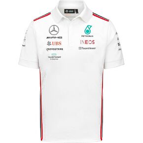 Mercedes AMG Petronas Formula One Team - 2023 Team Polo - White - Men - Size: M
