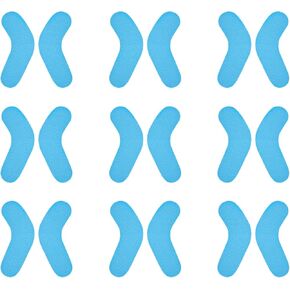 18pcs Ski & Snowboard Boots Fitting Pads, 3.54x0.98x0.12 Inch Ski Soft Boots Fitting Pads Self-Adhesive Foam Boots Padding Liners for Snowboarding to Reduce Heel Lift & Ankle