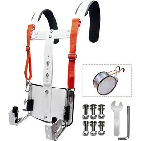 Snare Drum Carrier, Adjustable Snare Drum Strap Marching Band Snare Drum Harness Percussion Accessory Percussion Instrument Supplies (White)