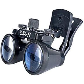 3.5X R Binocular Medical Surgical Glasses Loupes Magnifier DY-110