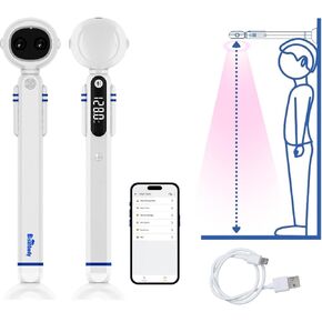 Fitdays Smart Digital Height Measuring Device for Kids – Wireless Height Tracker with Dual Ultrasonic Measurement Technology – Accurate Smart Height Measurement Scale – Quirky Astronaut Design in Saudi Arabia