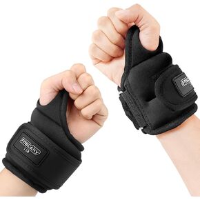 Frelaxy Wrist Weights with Thumb Loops Lock for Men Women 1lb*2 2lbs*2 3lbs*2 Ankle Weights Weighted Gloves for Running Strength Training Yoga Walking Exercises