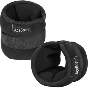 AceSpear Ankle Weights for Men Women Wrist Weights 2 * 1lb 2lbs 3lbs 4lbs 5lbs 6lbs Leg Weights Sandbags Kids Arm Hand Weights for Fitness Walking Running Gym