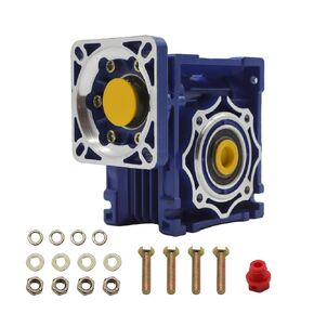 NMRV040 Worm Gear Reducer Ratio 40:1 Connection Matching Standard Nema34 Stepper Motor servo Motor