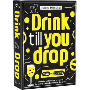 Drinking Games for Adults,Adult Drinking Card Game for Parties,Funny Buzzed Drinking Games for Game Nights with Friends Family,Bachelorette Party Games,21st Birthday Gift,Stocking Stuffers,150 Cards