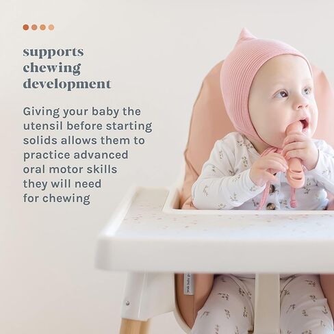 Yes Baby Goods All You-Tensil (عبوتان) | ملعقة وغطاس سيليكون لفطام الطفل وبوريه | صممه متخصص في التغذية لدعم نمو الطفل | 4+ أشهر (اليشم الباهت) in Kuwait