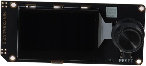 شاشة LCD صغيرة 12864 مع محول مواد طباعة ثلاثية الأبعاد وكابل لوحة تحكم في العرض الذكي للرسومات لـ Ender-3 Prusa-i3 in Kuwait