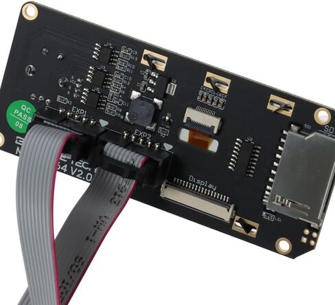 شاشة LCD صغيرة 12864 مع محول مواد طباعة ثلاثية الأبعاد وكابل لوحة تحكم في العرض الذكي للرسومات لـ Ender-3 Prusa-i3 in Kuwait