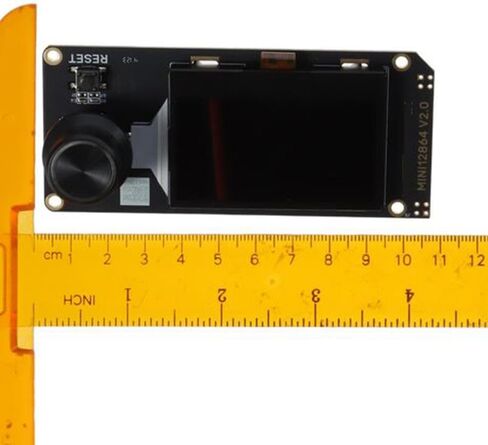 شاشة LCD صغيرة 12864 مع محول مواد طباعة ثلاثية الأبعاد وكابل لوحة تحكم في العرض الذكي للرسومات لـ Ender-3 Prusa-i3 in Kuwait