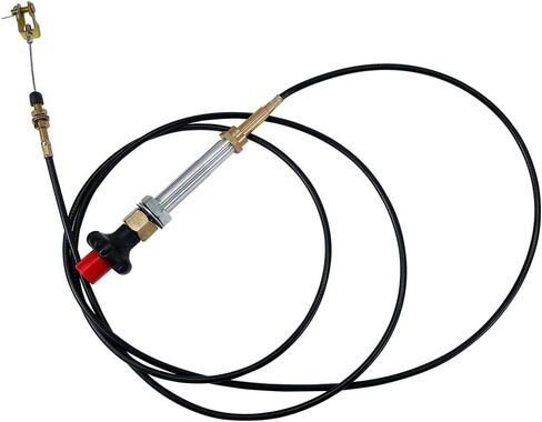 كابل قفل رنيه قابل للتعديل بطول 6 أقدام، كابل تحكم رنيه بقفل أحمر قابل للتعديل للخدمة الشاقة in Kuwait