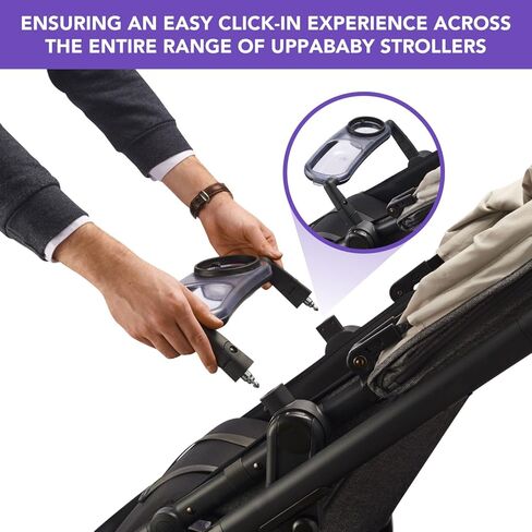 صينية الوجبات الخفيفة متوافقة مع Uppababy Vista V2، Vista، Cruz، Cruz V2، RumbleSeat، RumbleSeat V2، صينية الوجبات الخفيفة المحدثة مع مقصورتين كبيرتين للوجبات الخفيفة وحامل أكواب دائري، قابلة للطي مع عربة الأطفال in Saudi Arabia