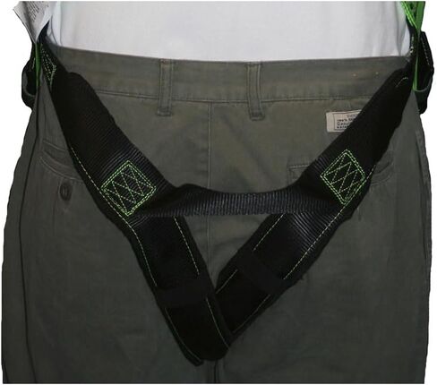Peakworks, Universal Fit Full Body Safety Harness, Hi Vis Green, 5-Point Adjustment, OSHA Compliant in Kuwait