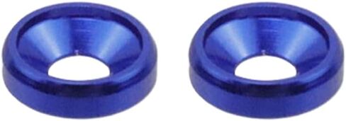 M3 20Pcs Finishing Countersunk Washers, Anodized Aluminum Alloy, Head Washers Gaskets Cup Shim,Yellow Gold in Kuwait