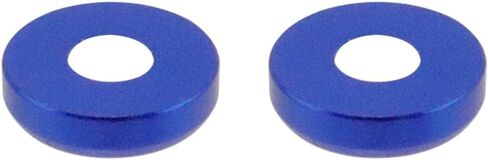 M3 20Pcs Finishing Countersunk Washers, Anodized Aluminum Alloy, Head Washers Gaskets Cup Shim,Yellow Gold in Kuwait
