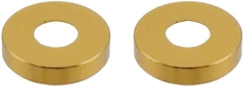 M3 20Pcs Finishing Countersunk Washers, Anodized Aluminum Alloy, Head Washers Gaskets Cup Shim,Yellow Gold in Kuwait