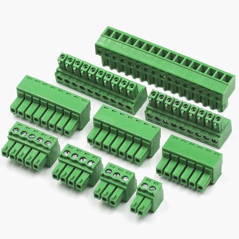 20 قطعة 3.81 مللي متر 2 دبوس فينيكس نوع موصل سريع PCB برغي محطة كتلة موصل قابس لكابل 28-16AWG in Kuwait