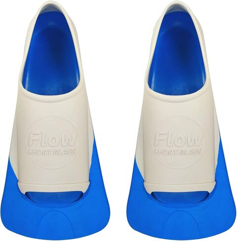 Flow Premium Rubber Short Blade Fins for Swim and Lap Training - Youth Sizes for Kids, Young Men, and Women in Saudi Arabia