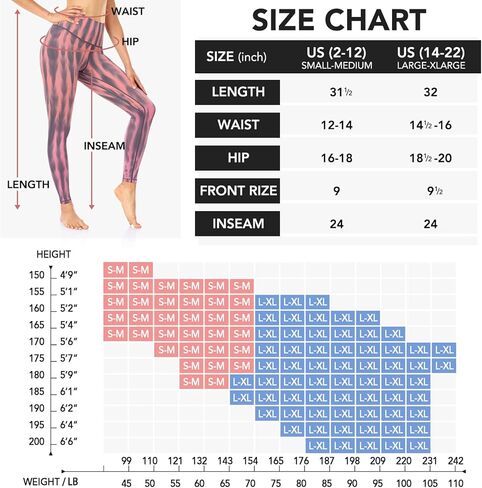 سراويل ضيقة ناعمة للنساء - سراويل يوجا عالية الخصر للتحكم في البطن بدون رؤية من خلال التمرين (وردي مصبوغ، مقاس كبير جدًا) in Kuwait