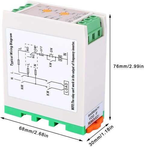 220V Power Monitoring Relay，Adjustable Undervoltage/Overvoltage Range Single Phase Protector，Monophase Voltage Monitoring Relay in Saudi Arabia