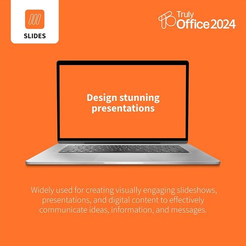ترخيص TrulyOffice 2024 العائلي مدى الحياة لنظام التشغيل Windows | 4 في 1 All Access TrulyOffice Suite | الكلمات والأوراق والشرائح والسحابة | 5 مستخدمين | بطاقة التنشيط البدني in Saudi Arabia