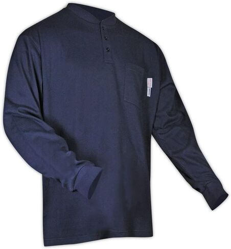 MAGID Flame Resistant Shirts, Flame Resistant 100% Cotton, 1 Pairs, Size Small, SC65DHN in Saudi Arabia